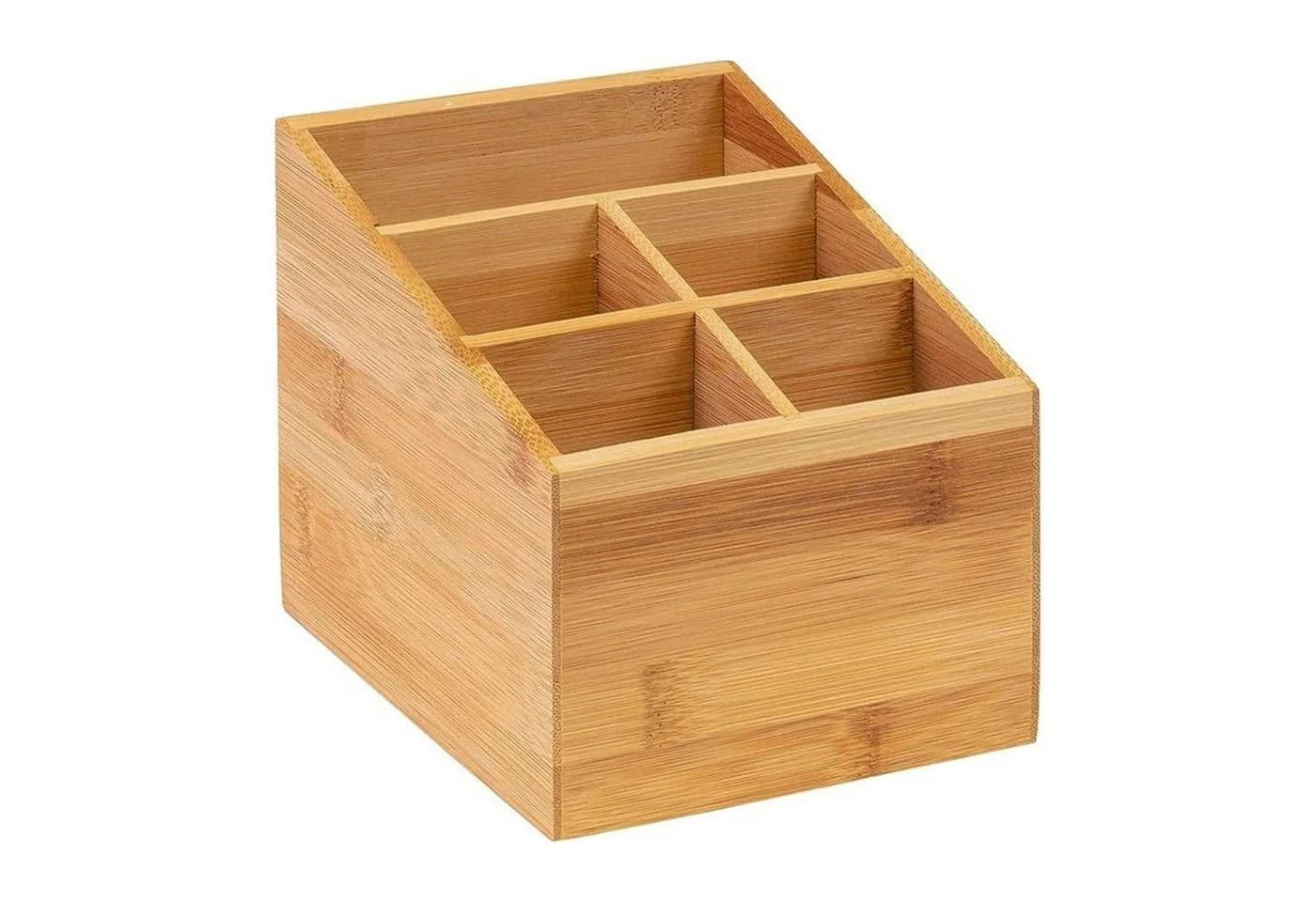 WESTMARK Besteckhalter Tischbutler 5 Fächer Bambus Hellbraun - Bild 2