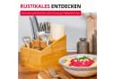 WESTMARK Besteckhalter Tischbutler 5 Fächer Bambus Hellbraun Bild 5