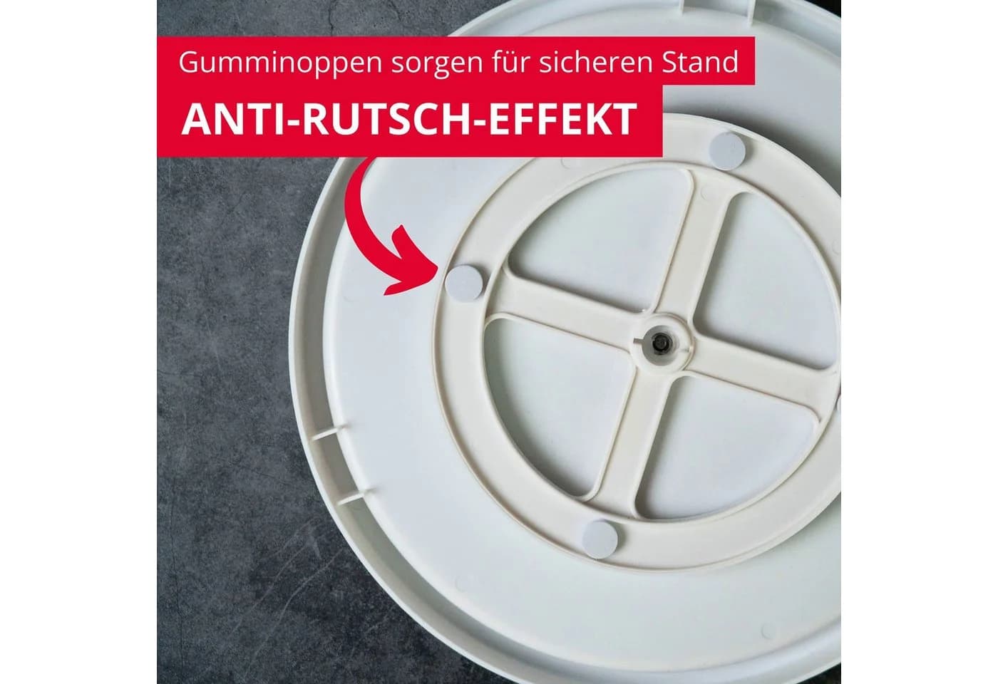 WESTMARK Gewürzkarussell Drehteller Ronda Weiß/Schwarz - Bild 4