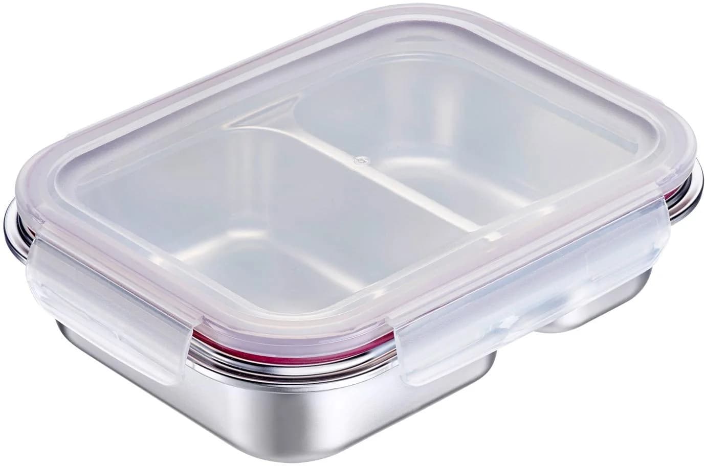Westmark Edelstahl Lunch Box Silber