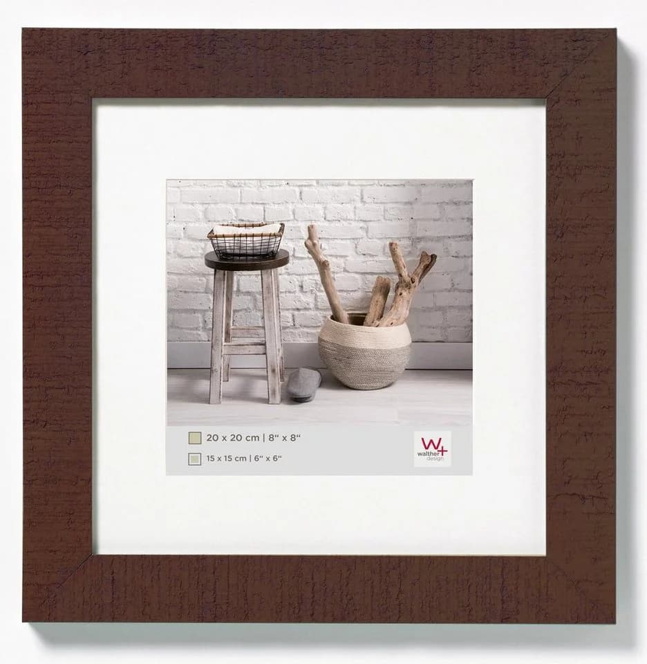 Walther Design Bilderrahmen Holzrahmen Home quadratisch - Bild 5
