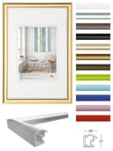 Walther Kunststoffrahmen KP015G Trendstyle 10x15cm Gold Bild 1