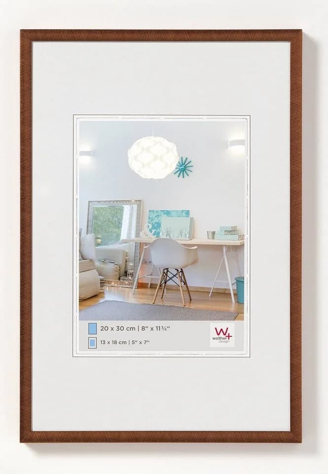 Walther Design Bilderrahmen Kunststoffrahmen New Lifestyle Gold - Bild 2