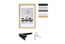 Walther Kunststoffrahmen Steel Style ES015D 10.5x15cm Stahl Bild 1