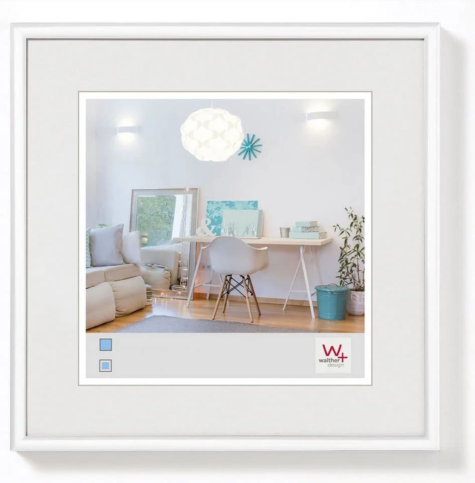 Walther Design Bilderrahmen New Lifestyle Weiß Kunststoff - Bild 2