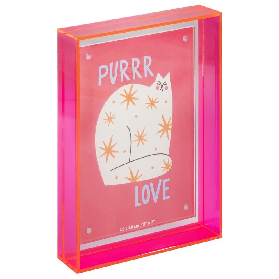 Walther Design Bilderrahmen Summertime Neon Rosa 13x18 cm - Bild 2