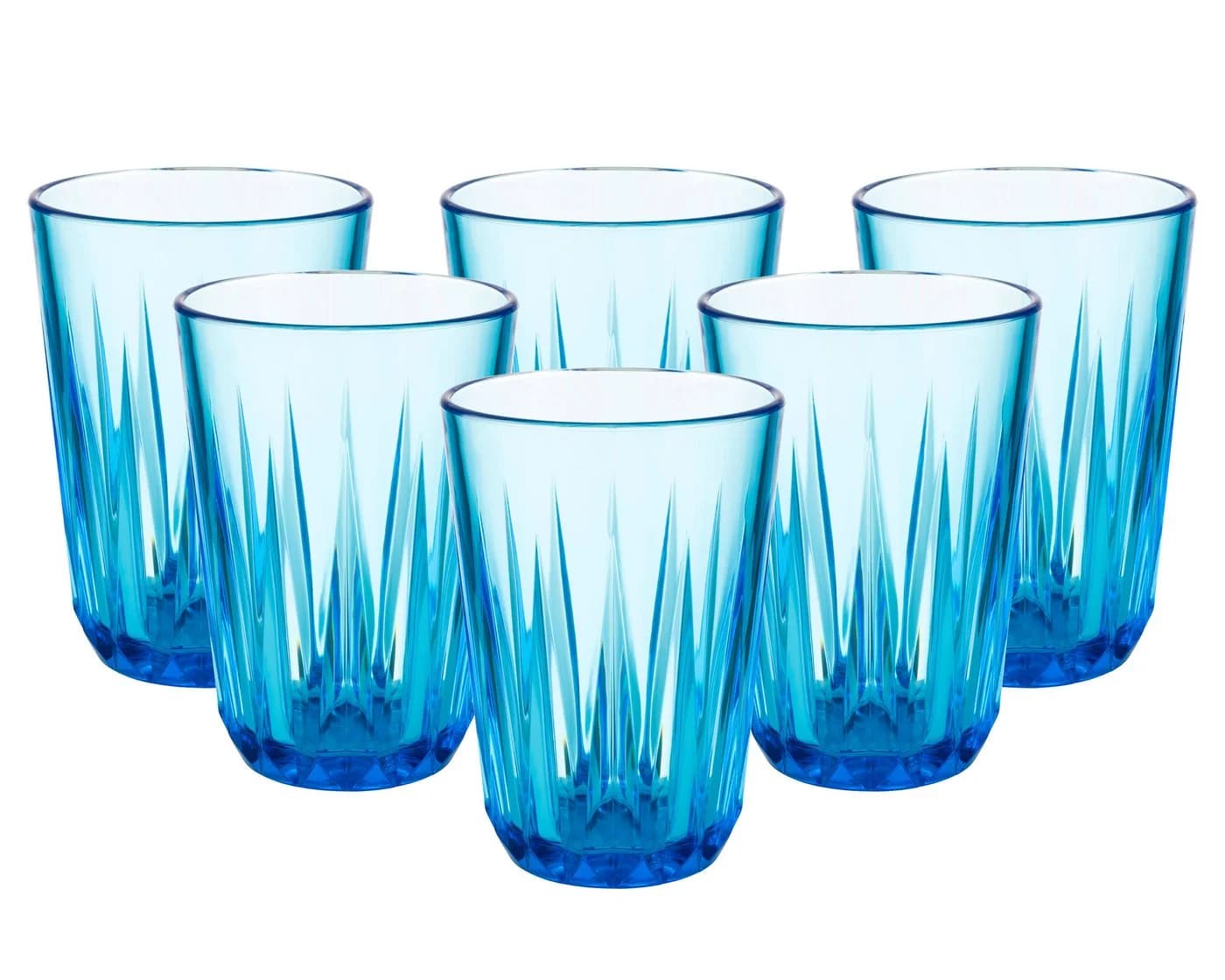 APS Tritan Becher Set 6-tlg. Blau Sky Bruchsicher - Bild 2