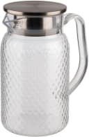 APS Wasserkaraffe 1L Polycarbonat Edelstahldeckel Bild 2