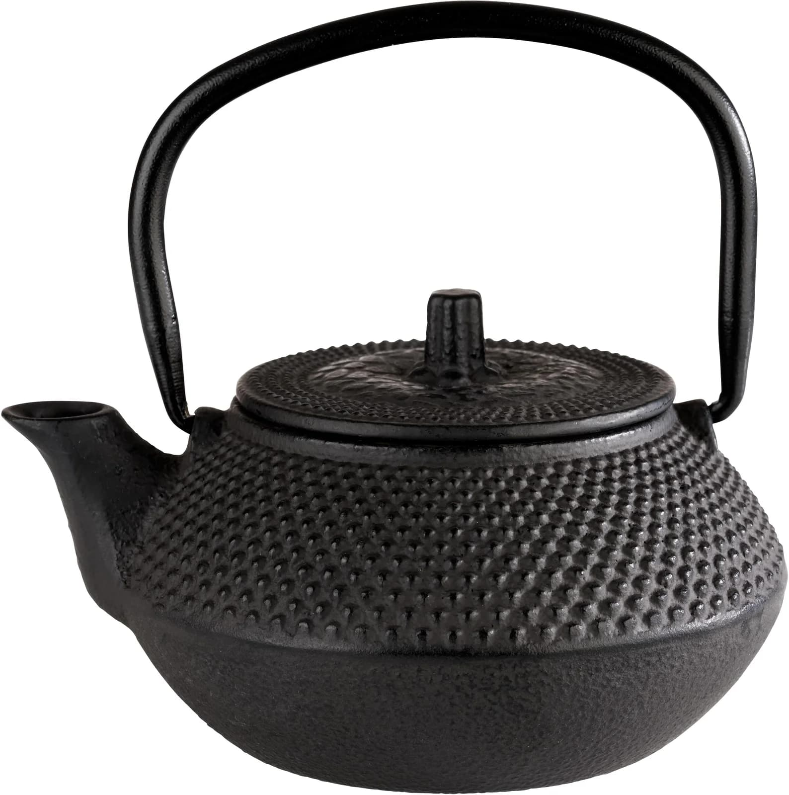 APS Teekanne Asia Gusseisen Schwarz Emailliert 0,3l