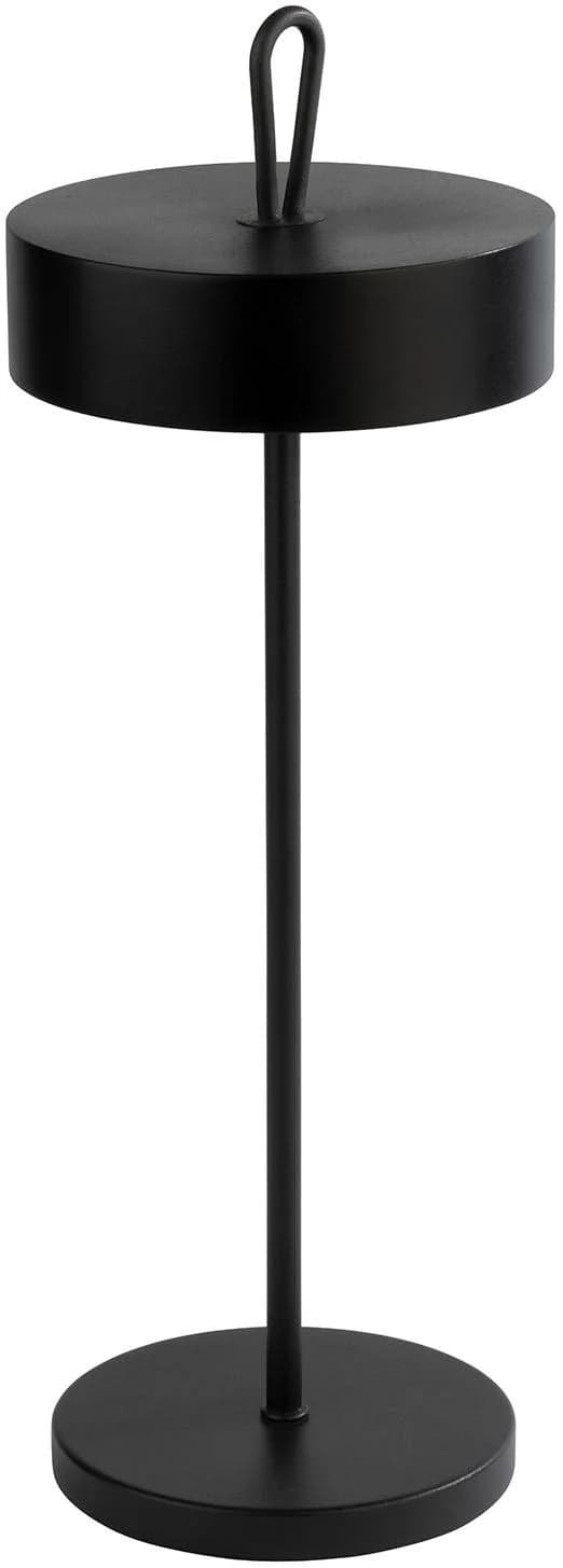 APS Tischleuchte CLEO Schwarz CCT LED Fernbedienung IP54