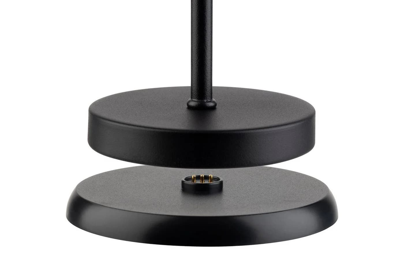 APS LED Tischleuchte MERLE MINI Kabellos Schwarz Dimmbar - Bild 4