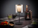 APS LED Tischleuchte 'ANTON' Kabellos Silber Bild 3
