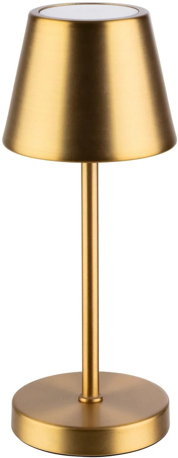 APS LED Tischleuchte MERLE MICRO kabellos Gold