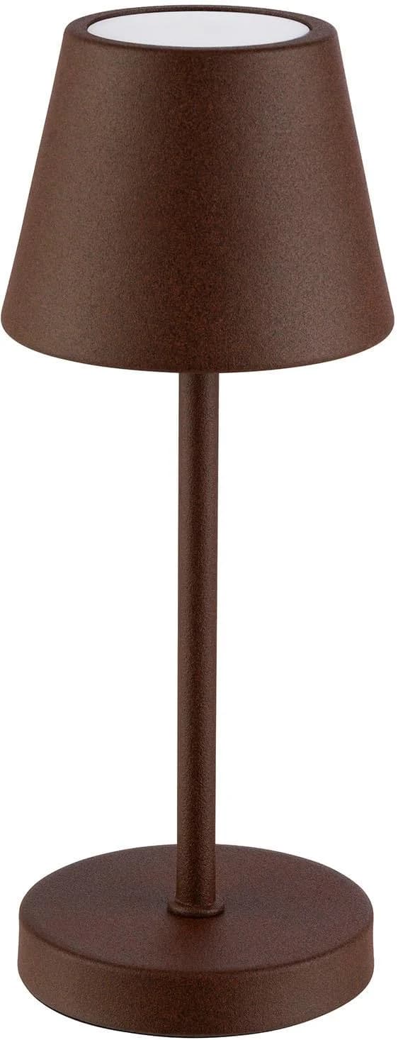 APS LED Tischleuchte MERLE MICRO kabellos Braun