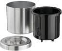 APS Eiseimer Silber Aluminium Eiskübel Bild 3