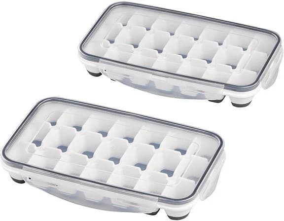 APS Eiswürfelform Set 2-tlg. Transparent für 21 Würfel - Bild 3