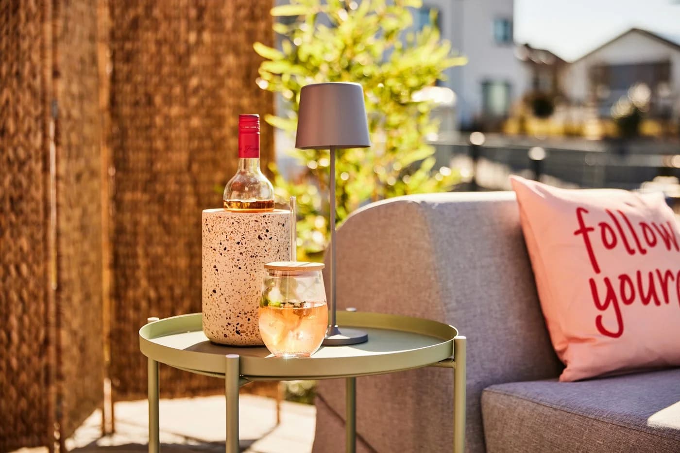 Wein- und Sektkühler APS Terrazzo Beton - Bild 5