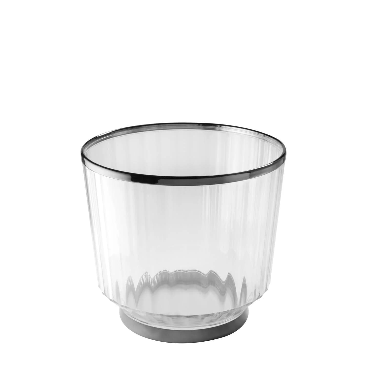 APS Wein- und Sektkühler AUREO 10 Liter Gunmetal-Look