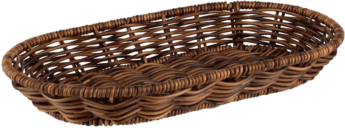 APS Brotkorb oval COVE 28 x 16 cm, Höhe 4 cm, Lebensmittelaufbewahrungsbehälter