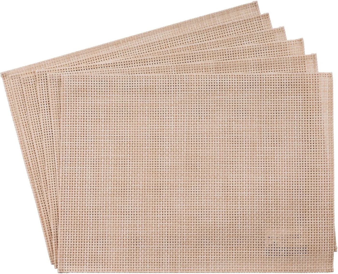 APS Platzset Schmalband Beige 6-tlg. Robust PVC - Bild 2