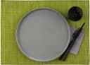 APS Platzset Schmalband Grün 6-tlg. PVC Bild 1