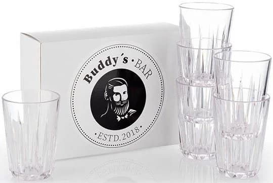 Buddy's Bar Tritan Becher 6er Set Transparent - Bild 2