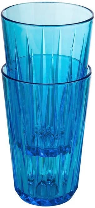 Buddy's Trinkbecher Set 6-tlg. Blau Kunststoff Tritan 300 ml - Bild 4