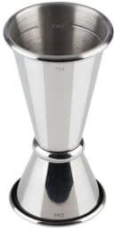 Buddy's Barmaß Edelstahl 2 cl/4 cl Doppelmaß Silber Bild 2