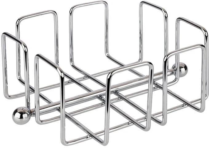 Serviettenhalter BUDDY'S silber Metall verchromt