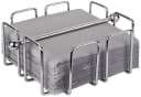 Serviettenhalter BUDDY'S silber Metall verchromt Bild 3
