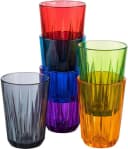 Buddy's Trinkbecher Set 6-tlg. Blau Kunststoff Tritan Bild 1