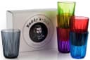 Buddy's Trinkbecher Set 6-tlg. Blau Kunststoff Tritan Bild 2