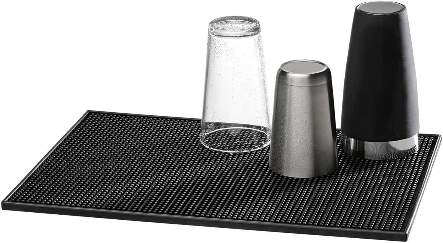 Barmatte BUDDY'S Schwarz Kunststoff Bar-Accessoire