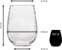 LIBBEY Weinglas-Set 12-tlg. Stiellos Glas Transparent Modern Bild 4