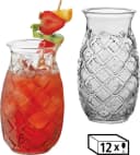 LIBBEY Cocktailglas 12er Set Tiki Ananas Design Glas Transparent Bild 2