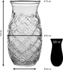 LIBBEY Cocktailglas 12er Set Tiki Ananas Design Glas Transparent Bild 4