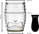 LIBBEY Cocktailglas Tiki 12er Set Glas Transparent Bild 3