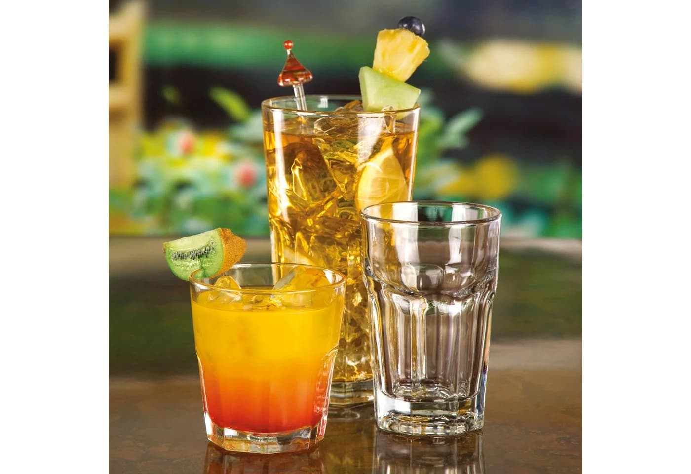 Libbey Gibraltar Rocks Glas-Set 12-tlg. 207 ml Glas