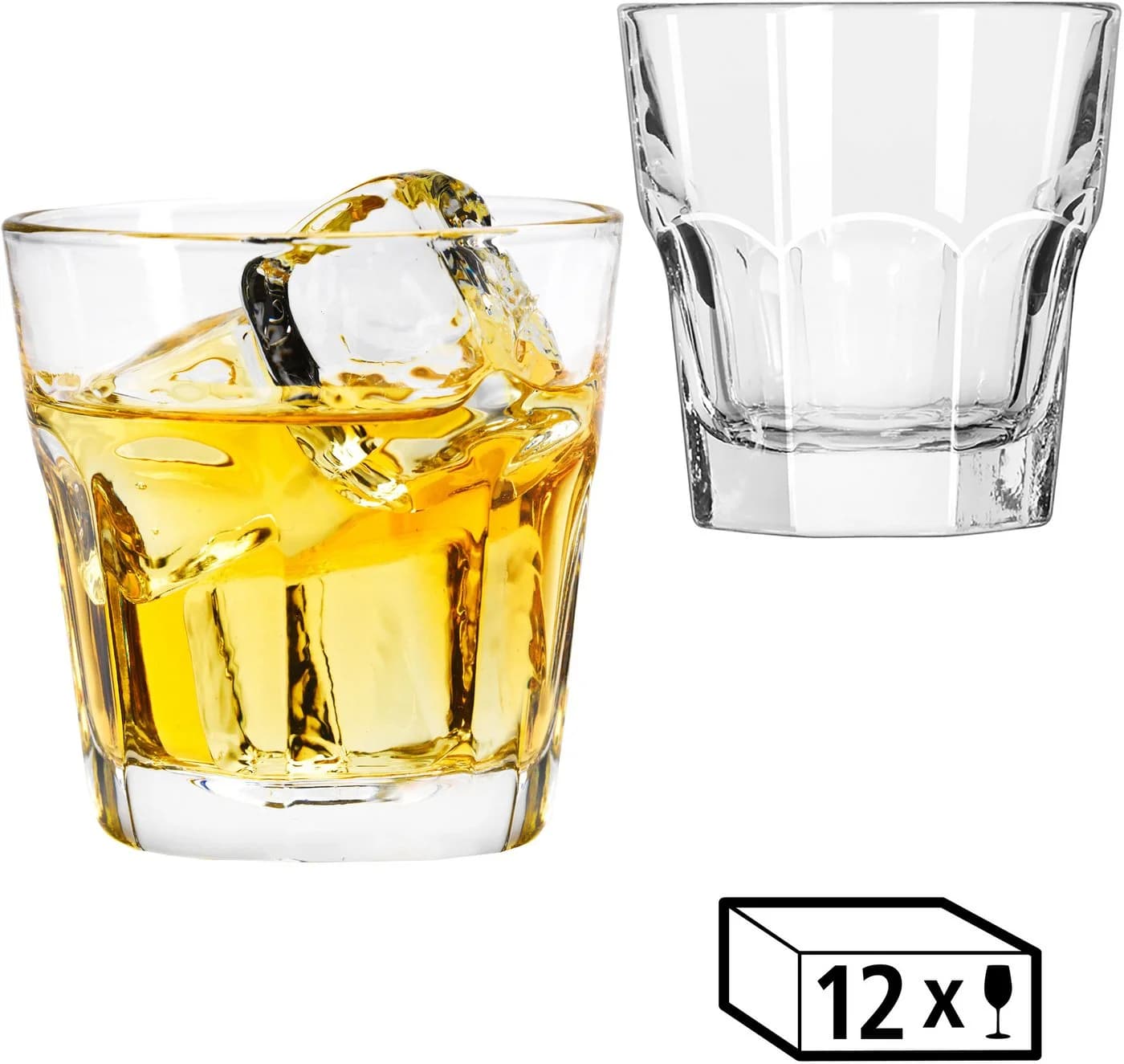 Libbey Gibraltar Rocks Glas-Set 12-tlg. 207 ml Glas - Bild 2