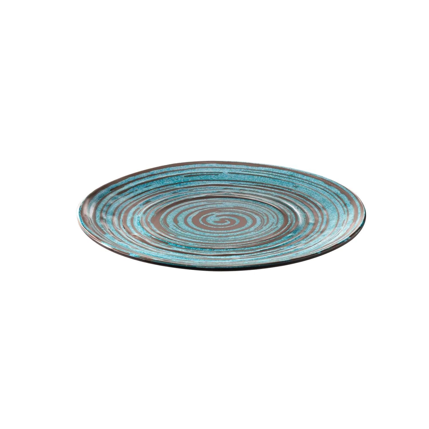APS Teller CANCUN Melamin Blau/Braun 27 cm