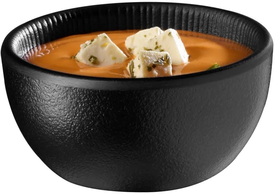 APS Schale NERO Schwarz Melamin Ø 7 cm