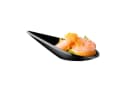 APS Fingerfood-Löffel DROP 12er Set Stapelbar Schwarz Melamin Bild 1