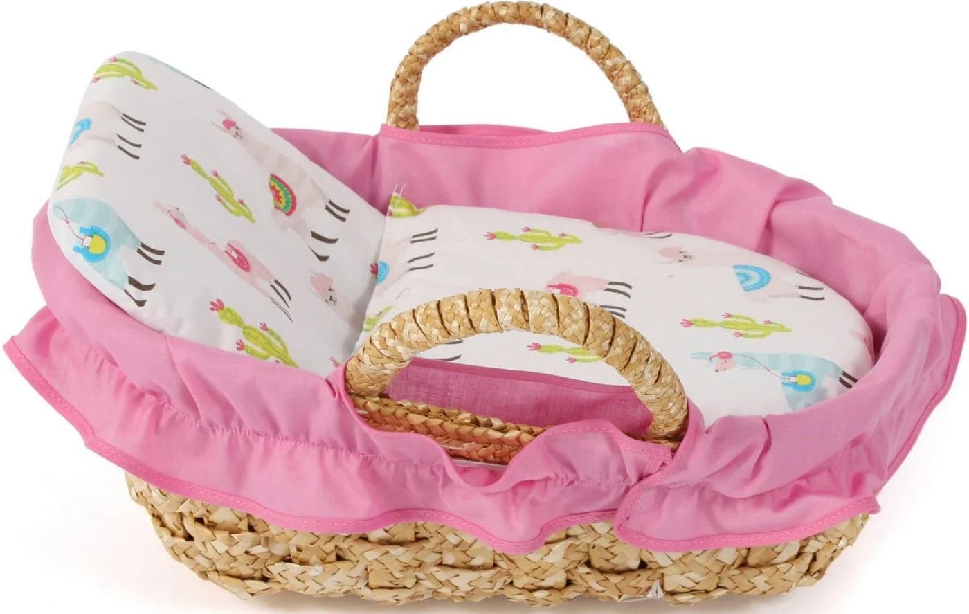 CHIC2000 Puppen Tragetasche Lama 38 cm Rosa