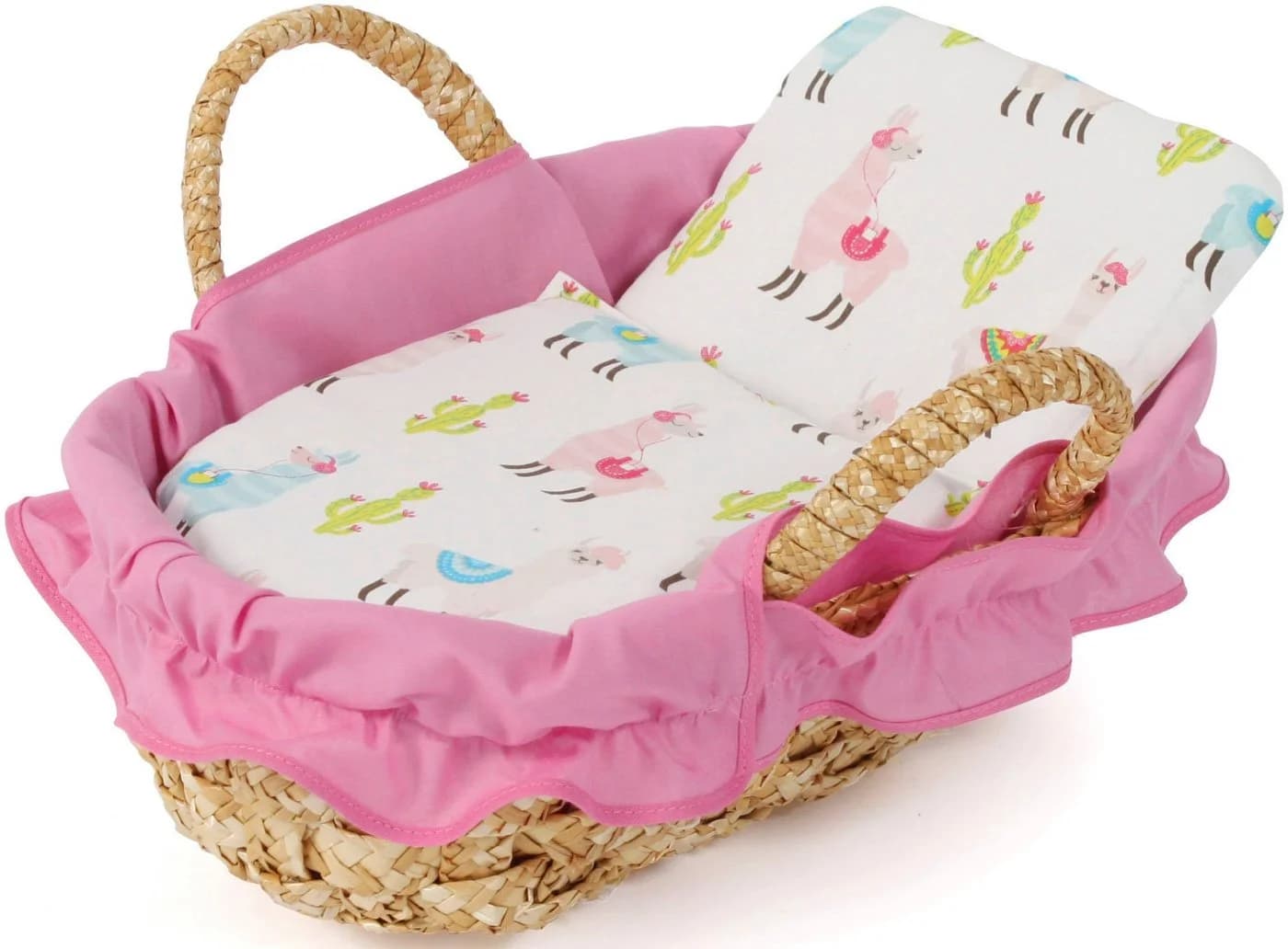 CHIC2000 Puppen Tragetasche Lama 38 cm Rosa - Bild 2