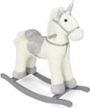 CHIC2000 Schaukeltier Einhorn Beige-Grau Massivholz Bild 2
