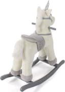 CHIC2000 Schaukeltier Einhorn Beige-Grau Massivholz Bild 3