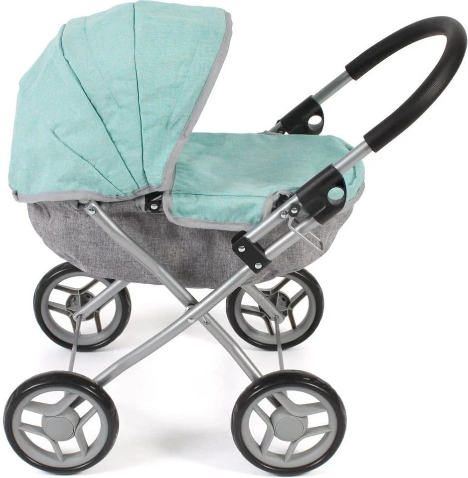 CHIC2000 Puppenwagen Lilli Melange Mint Zusammenklappbar