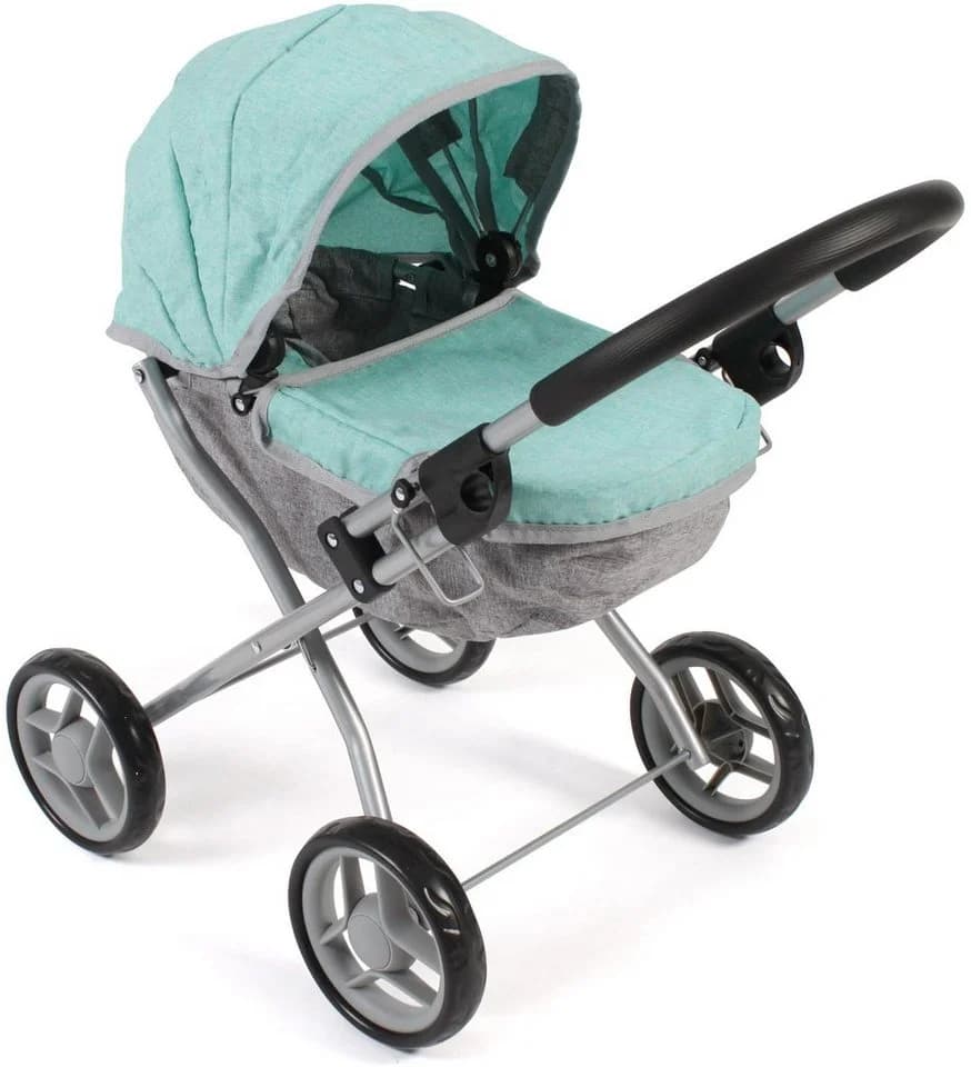 CHIC2000 Puppenwagen Lilli Melange Mint Zusammenklappbar - Bild 2