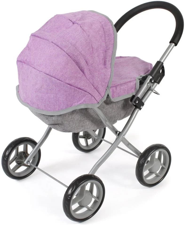 CHIC2000 Puppenwagen Lilli Melange Lila Zusammenklappbar - Bild 3