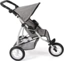 CHIC2000 Puppenbuggy Leon Melange Grau - Jogging Buggy mit Verstellbarem Griff Bild 1